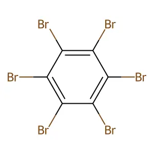 六溴苯 structure