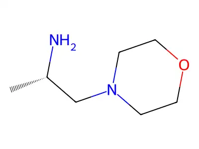 α-甲基-4-吗啉乙胺 structure