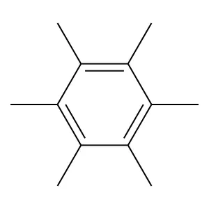 六甲基苯 structure