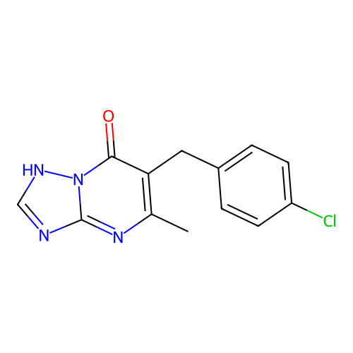 6-(4-Chlorobenzyl)-5-methyl[1,2,4]triazolo[1,5-a]pyrimidin-7-ol structure