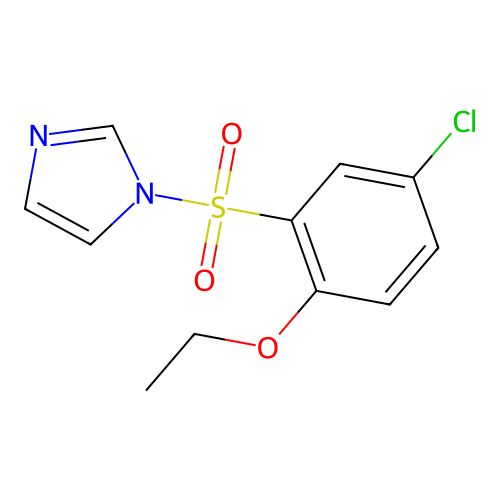 1-(5-Chloro-2-ethoxyphenyl)sulfonylimidazole structure