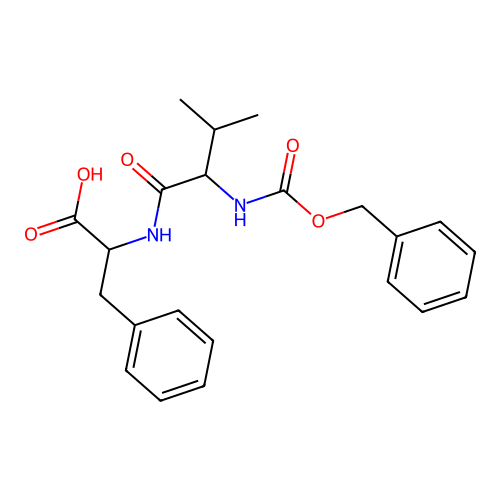 2-(2-{[(Benzyloxy)carbonyl]amino}-3-methylbutanamido)-3-phenylpropanoic acid structure