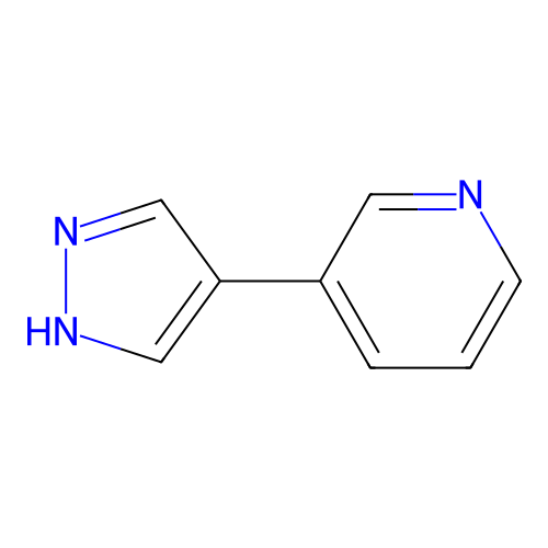 3-(1H-pyrazol-4-yl)pyridine structure