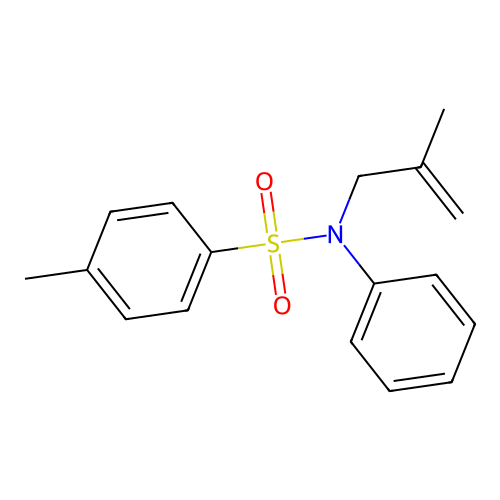 [(4-Methylphenyl)sulfonyl](2-methylprop-2-enyl)phenylamine structure