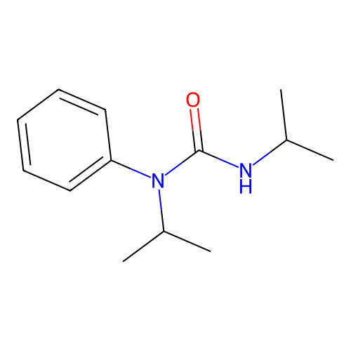1-Phenyl-1,3-dipropan-2-yl-urea structure