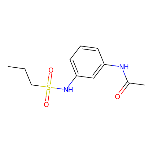 n-(3-(Propylsulfonamido)phenyl)acetamide structure
