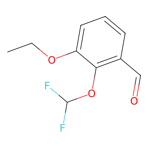2-(Difluoromethoxy)-3-ethoxybenzaldehyde structure
