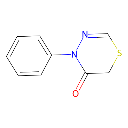 4-Phenyl-4H-1,3,4-thiadiazin-5(6H)-one structure
