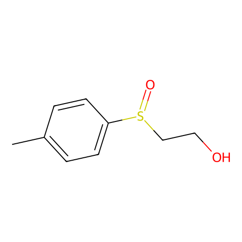 Ethanol, 2-[(4-methylphenyl)sulfinyl]- structure