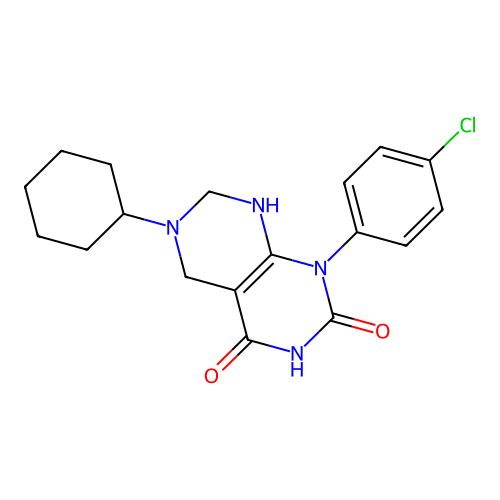C18H21ClN4O2 structure