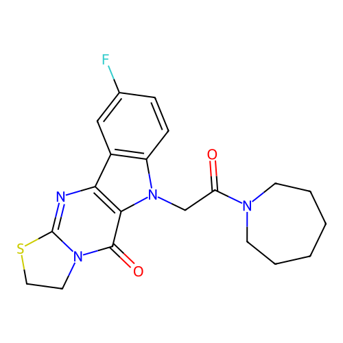 C20H21FN4O2S structure