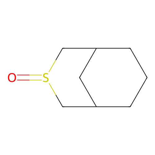 3-Thiabicyclo[3.3.1]nonane, 3-oxide structure