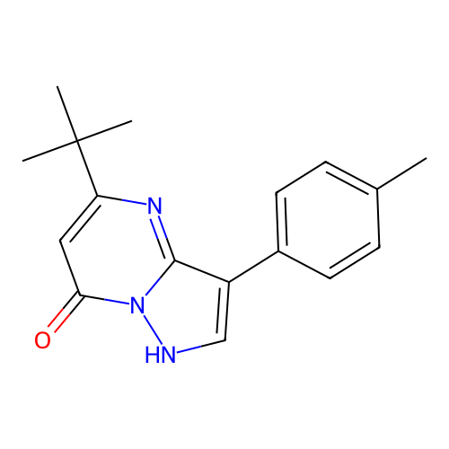 5-(Tert-butyl)-3-(p-tolyl)pyrazolo[1,5-a]pyrimidin-7-ol structure