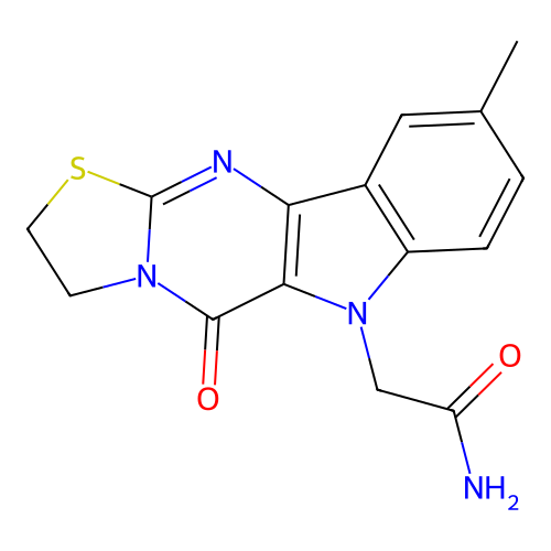 C15H14N4O2S structure