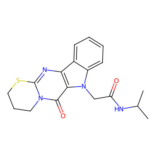 C18H20N4O2S structure