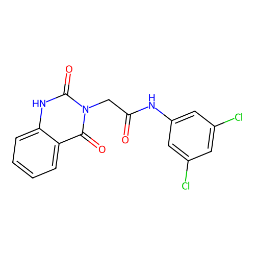 N-(3,5-dichlorophenyl)-2-(2-hydroxy-4-oxoquinazolin-3(4H)-yl)acetamide structure