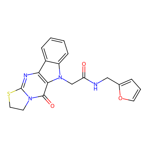 C19H16N4O3S structure