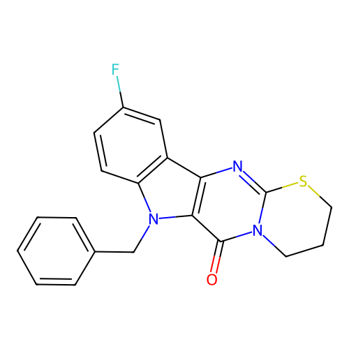 C20H16FN3OS structure