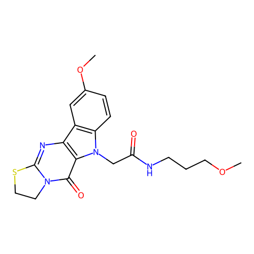 C19H22N4O4S structure