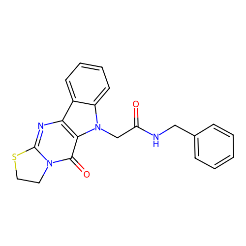 C21H18N4O2S structure