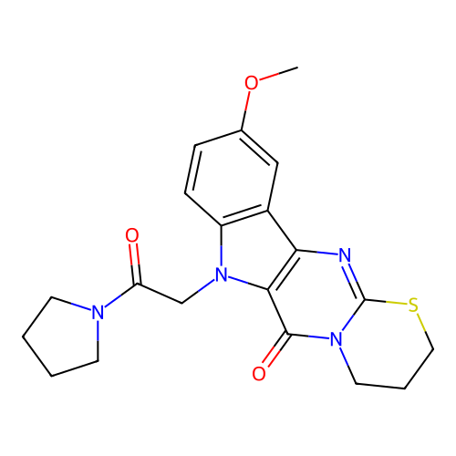 C20H22N4O3S structure