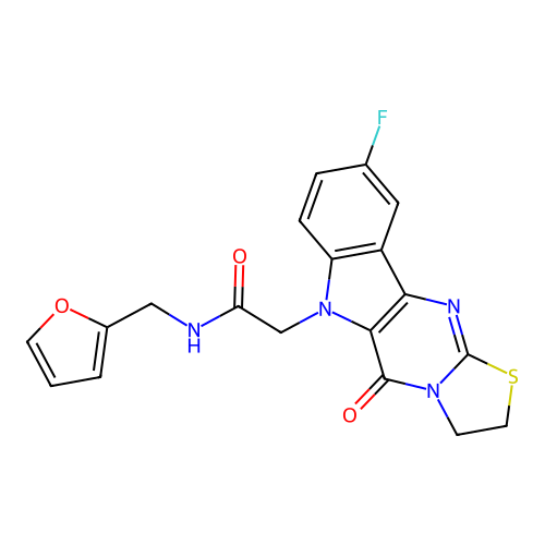 C19H15FN4O3S structure