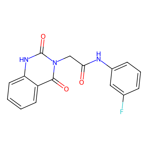 N-(3-fluorophenyl)-2-(2-hydroxy-4-oxoquinazolin-3(4H)-yl)acetamide structure