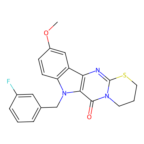 C21H18FN3O2S structure