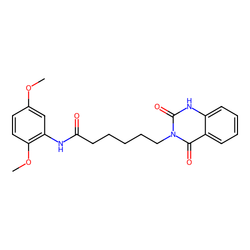 N-(2,5-dimethoxyphenyl)-6-(2-hydroxy-4-oxoquinazolin-3(4H)-yl)hexanamide structure