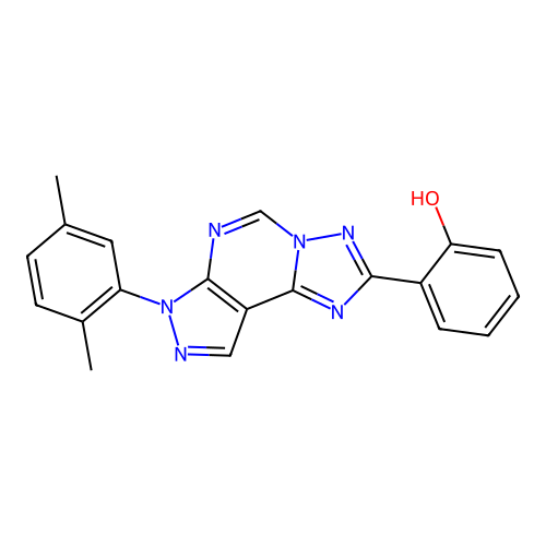 C20H16N6O structure