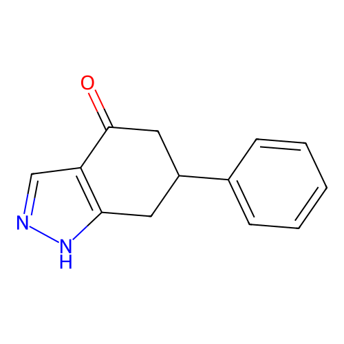 6-Phenyl-1,5,6,7-tetrahydroindazol-4-one structure
