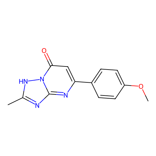 5-(4-Methoxyphenyl)-2-methyl[1,2,4]triazolo[1,5-a]pyrimidin-7-ol structure