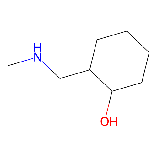 2-[(Methylamino)methyl]cyclohexan-1-ol structure