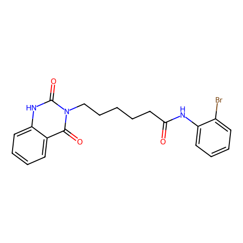 N-(2-bromophenyl)-6-(2-hydroxy-4-oxoquinazolin-3(4H)-yl)hexanamide structure