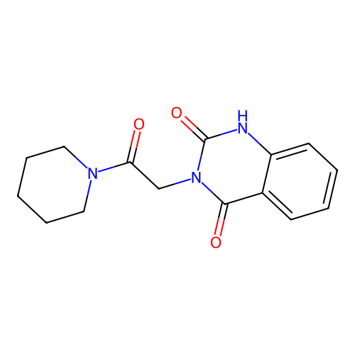 2-hydroxy-3-[2-oxo-2-(piperidin-1-yl)ethyl]quinazolin-4(3H)-one structure