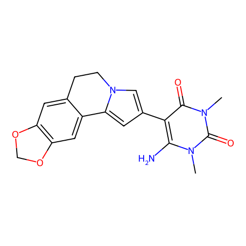 C19H18N4O4 structure