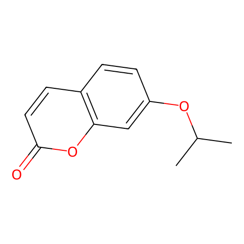 2H-1-Benzopyran-2-one, 7-(1-methylethoxy)- structure