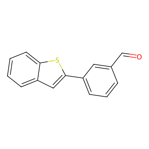 3-(Benzo[b]thiophen-2-yl)benzaldehyde structure