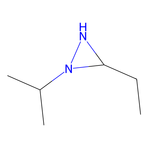 3-Ethyl-1-(propan-2-yl)diaziridine structure