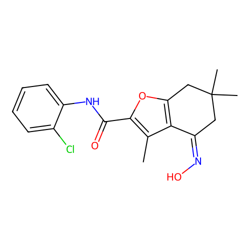 C18H19ClN2O3 structure