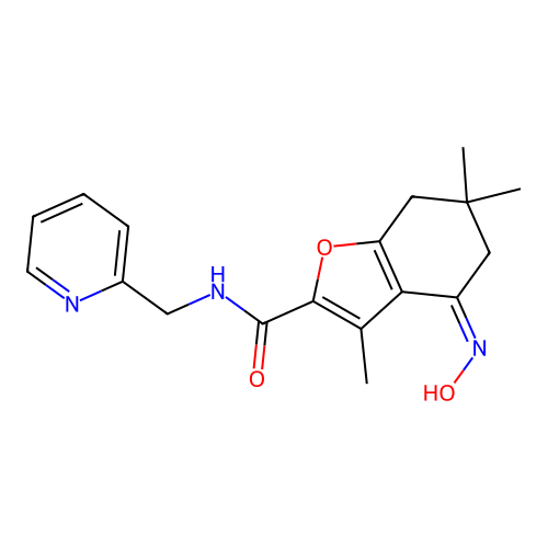 C18H21N3O3 structure