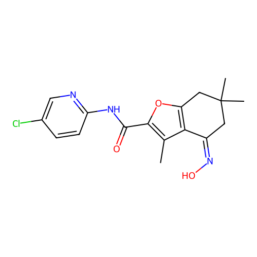 C17H18ClN3O3 structure