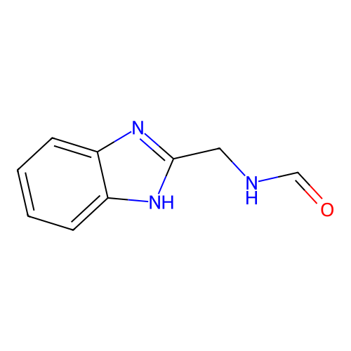 (1H-Benzimidazol-2-ylmethyl)formamide structure