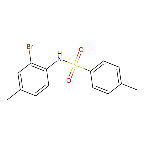 4-Methyl-N-(tosyl)-2-bromoaniline structure