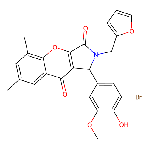 C25H20BrNO6 structure