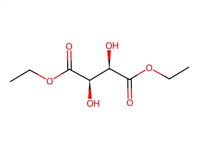 酒石酸二乙酯 structure