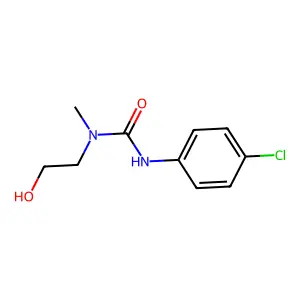 Urea, N'-(4-chlorophenyl)-N-(2-hydroxyethyl)-N-methyl- structure
