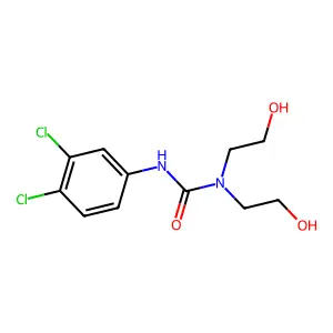 3-(3,4-Dichlorophenyl)-1,1-bis(2-hydroxyethyl)urea structure