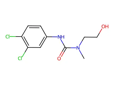 N'-(3,4-Dichlorophenyl)-N-(2-hydroxyethyl)-N-methylurea structure
