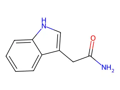 吲哚-3-乙酰胺 structure